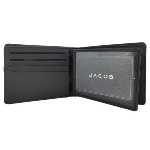 Soft Leather Wallet with Photo Compartment