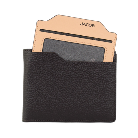 Leather Wallet with Front Card Holder