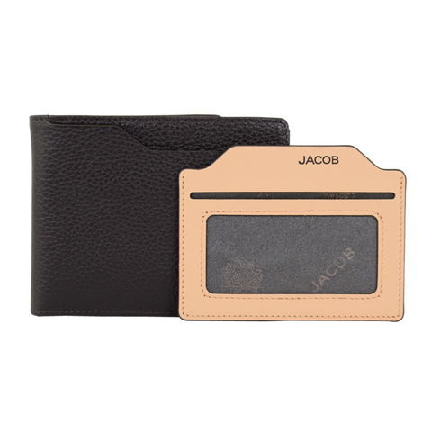 Leather Wallet with Front Card Holder