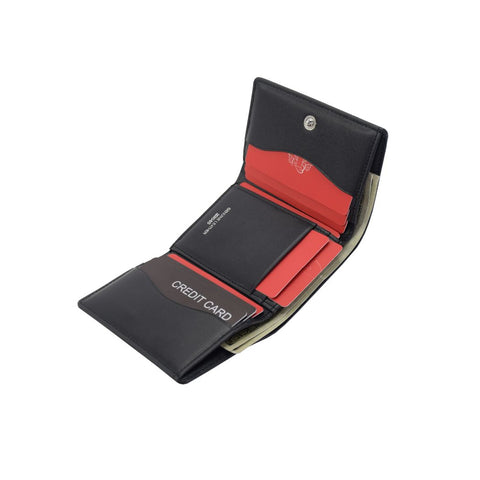 Vertical Leather Wallet – Narrow & Practical