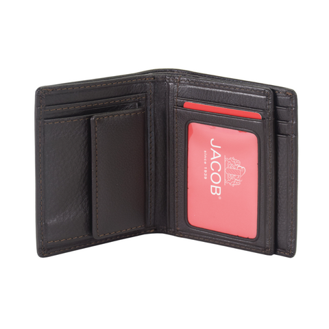 กระเป๋าสตางค์หนังตั้ง ช่องรูป + เหรียญ