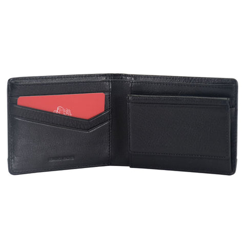 กระเป๋าสตางค์หนังนิ่ม มีช่องใส่เหรียญ