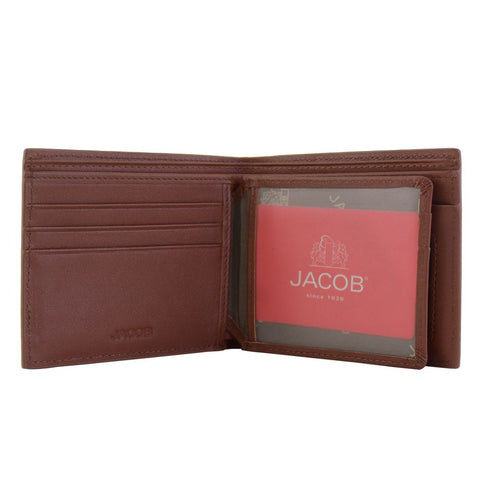 กระเป๋าสตางค์หนังลายเช็คเกอร์ แบบมีพับเก็บรูปหรือ ID 