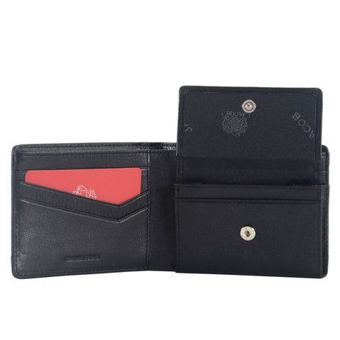 กระเป๋าสตางค์หนังนิ่ม มีช่องใส่เหรียญ