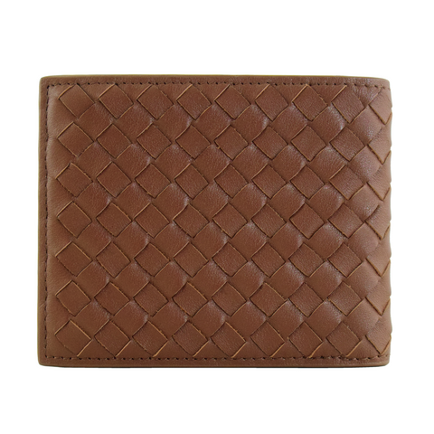 Simple Braided Leather Wallet
