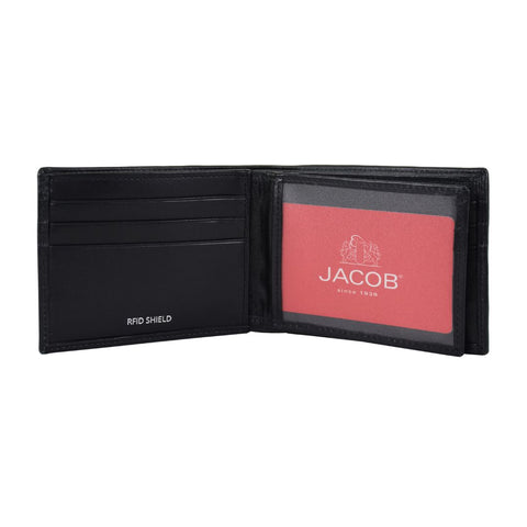 Multi-Card Leather Wallet with RFID
