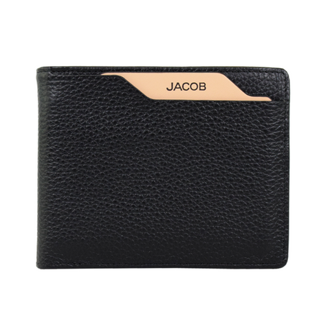 Leather Wallet with Front Card Holder