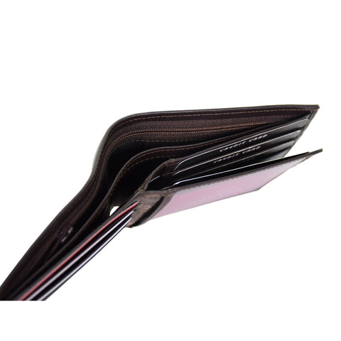 Multi-Card Leather Wallet with RFID