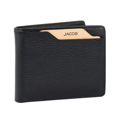 Leather Wallet with Front Card Holder