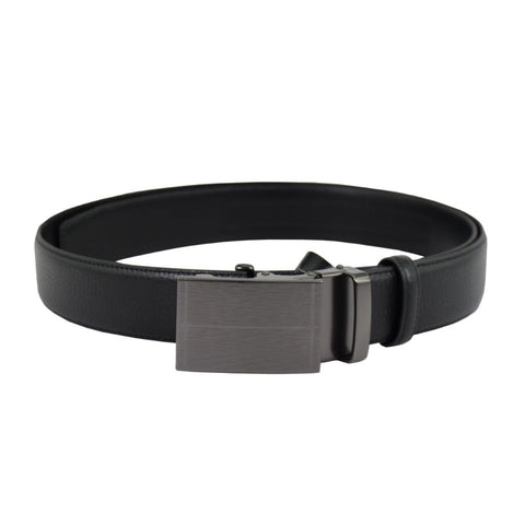 Leather Grain Detailing with Mattle Automatic Belt Buckle