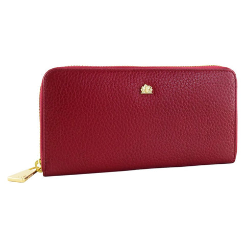 Cervo Long Wallet with All-Round Zipper
