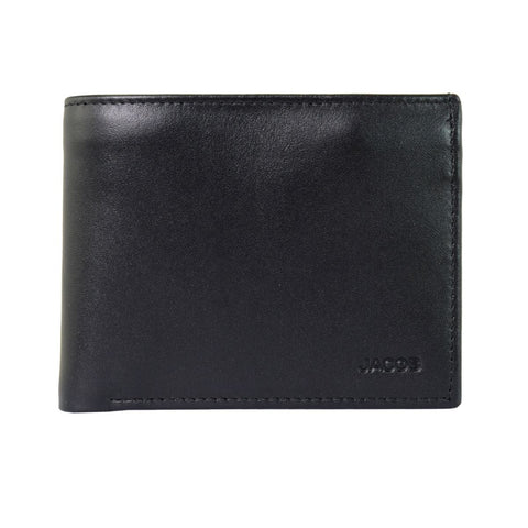 Basic Leather Black Wallet