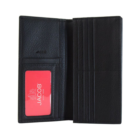 กระเป๋าสตางค์หนังนิ่มทรงยาวคลาสสิก  