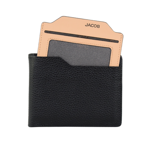 Leather Wallet with Front Card Holder