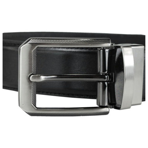 Classic Black Leather Belt