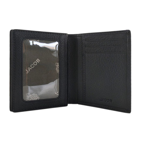 กระเป๋าสตางค์หนังนิ่มแบบหลายบัตรแนวตั้ง