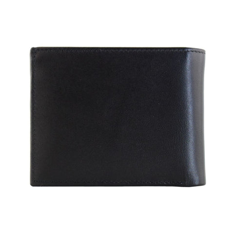 Leather Wallet with Multiple Card Slots and RFID Protection