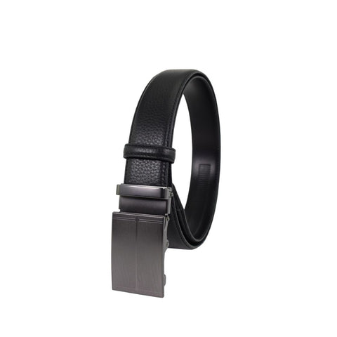 Leather Grain Detailing with Mattle Automatic Belt Buckle