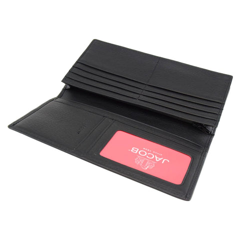 กระเป๋าสตางค์หนังนิ่มทรงยาวคลาสสิก  