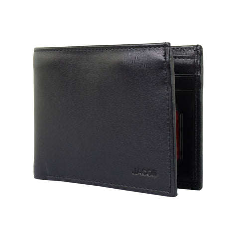 Basic Leather Black Wallet