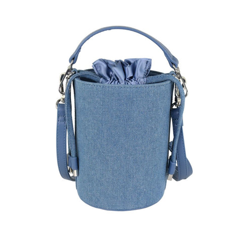 Heartbeat Denim Bucket Bag