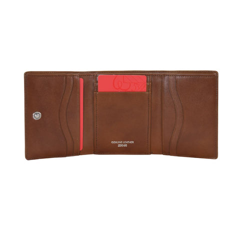Vertical Leather Wallet – Narrow & Practical