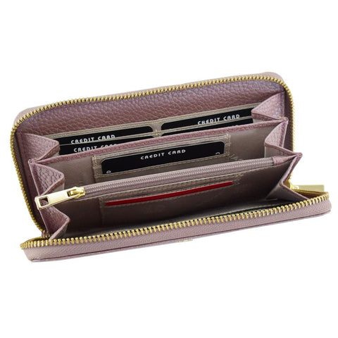 Cervo Long Wallet with All-Round Zipper