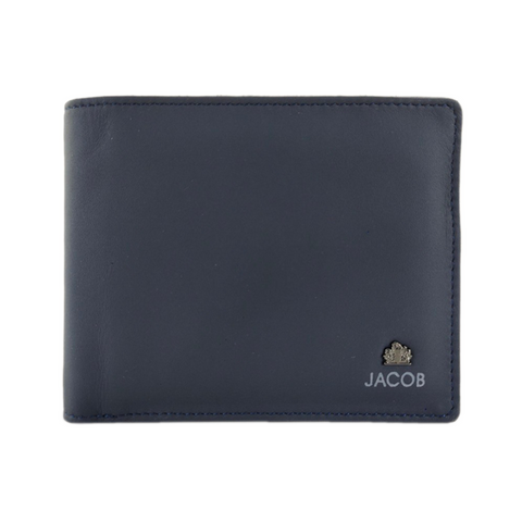 Soft Leather Wallet with Photo Compartment