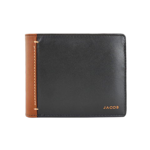 Black & Brown Wallet with Multiple Cards Slots