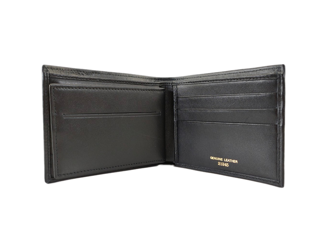 Leather Wallet with Billfold Zipper | JACOB