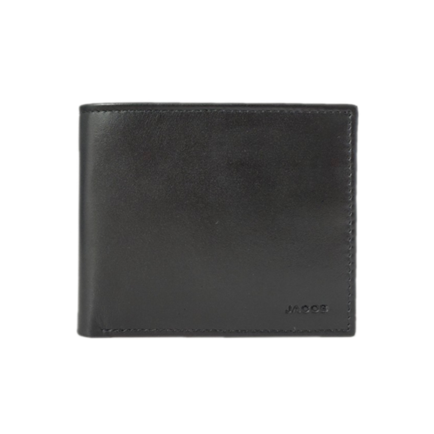 Simple Black Wallet | JACOB