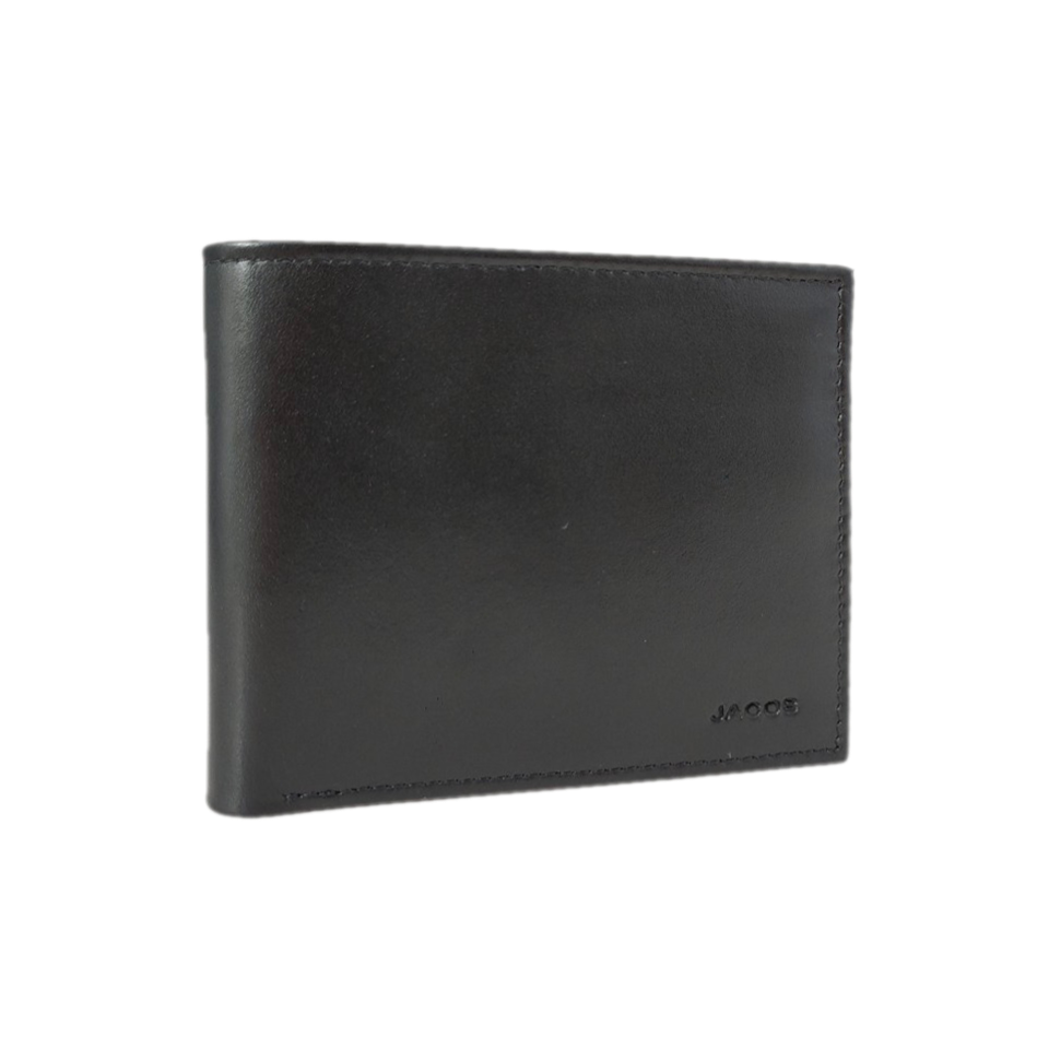 Simple Black Wallet | JACOB
