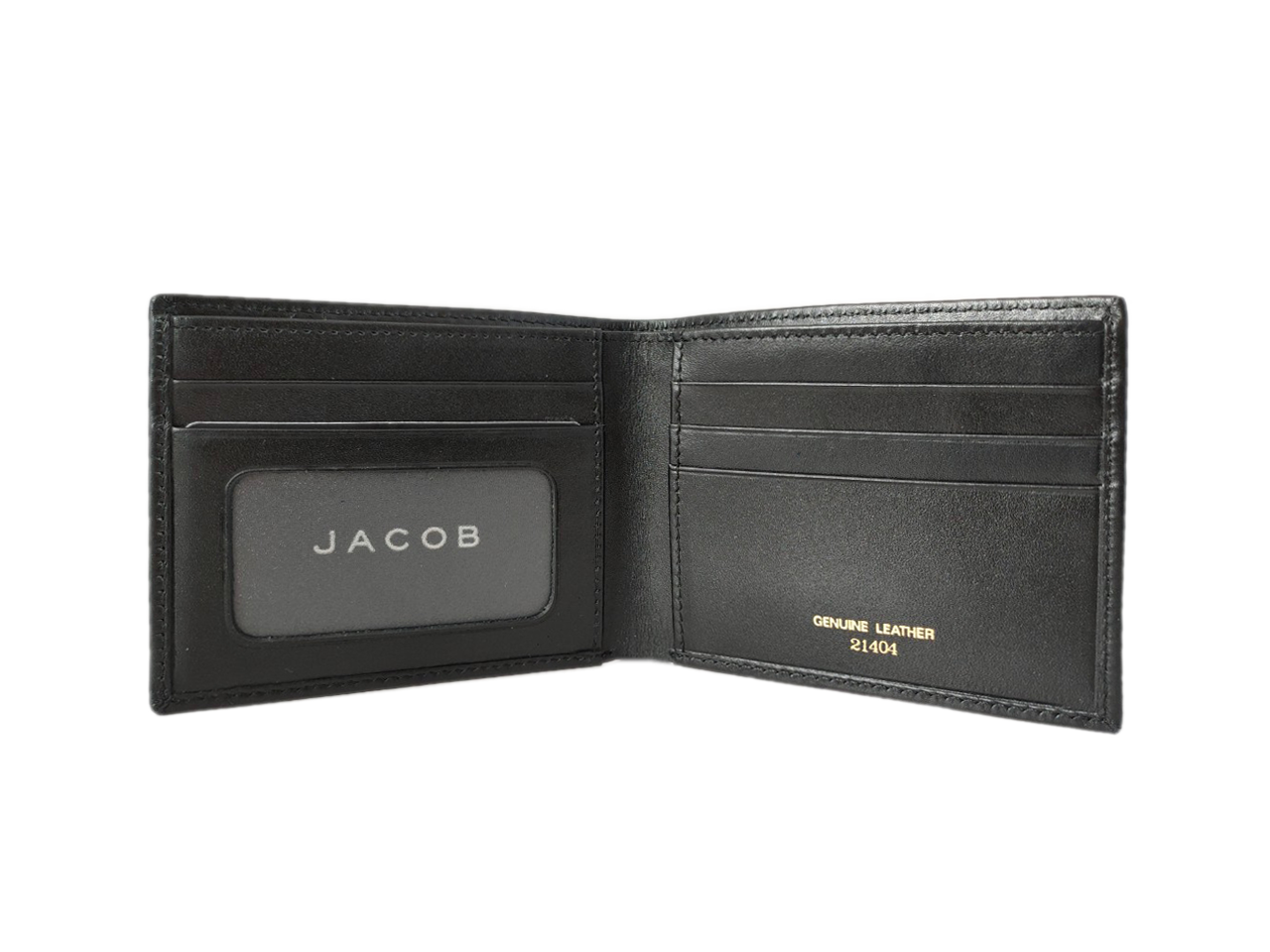 Simple Black Wallet JACOB