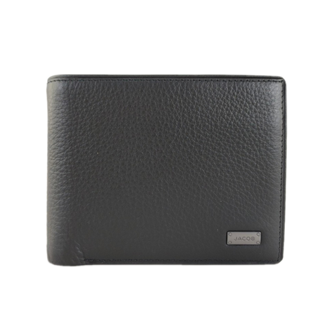 Classic Leather Wallet with Coin & ID Compartment