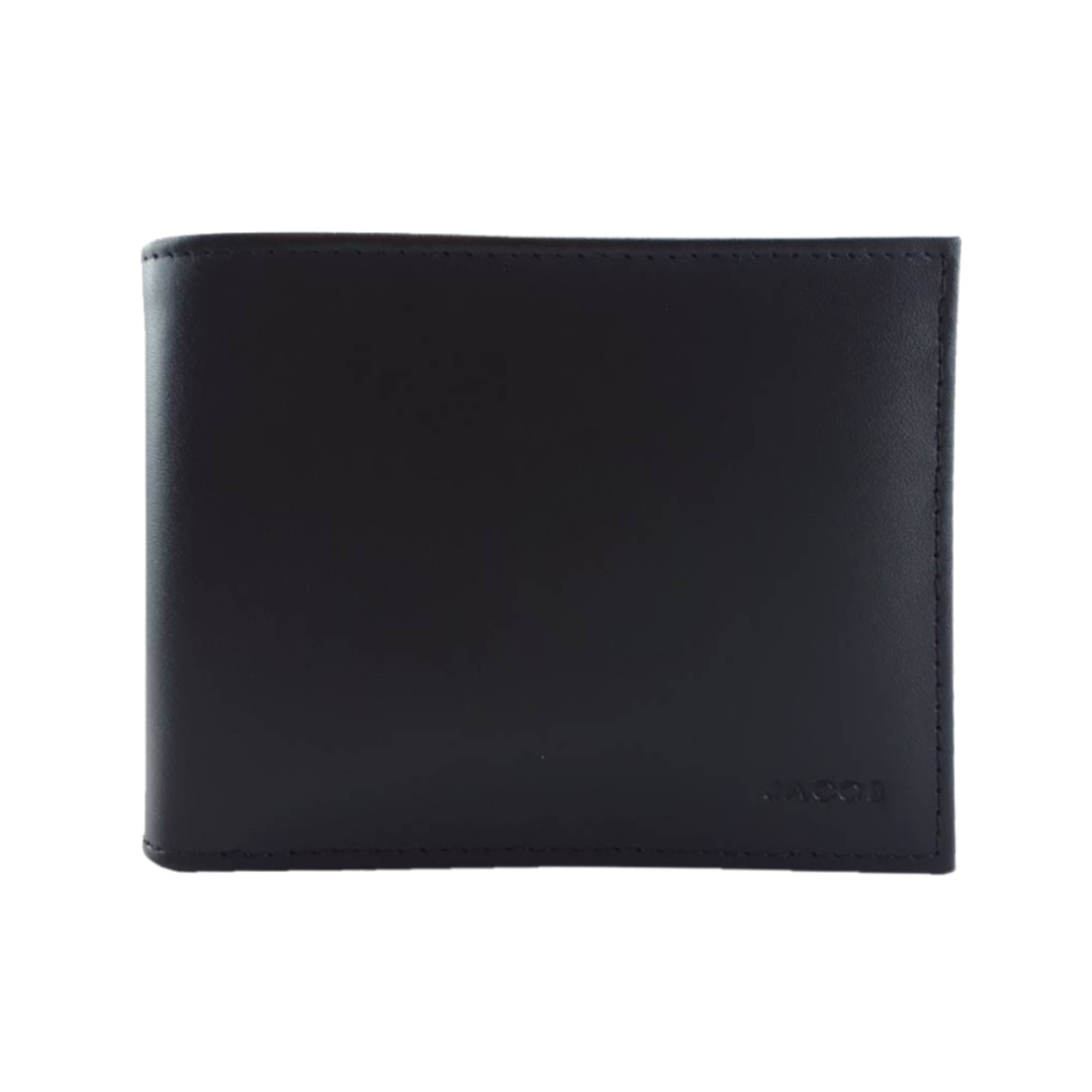 Simple Leather Wallet with Billfold Card Insert | JACOB