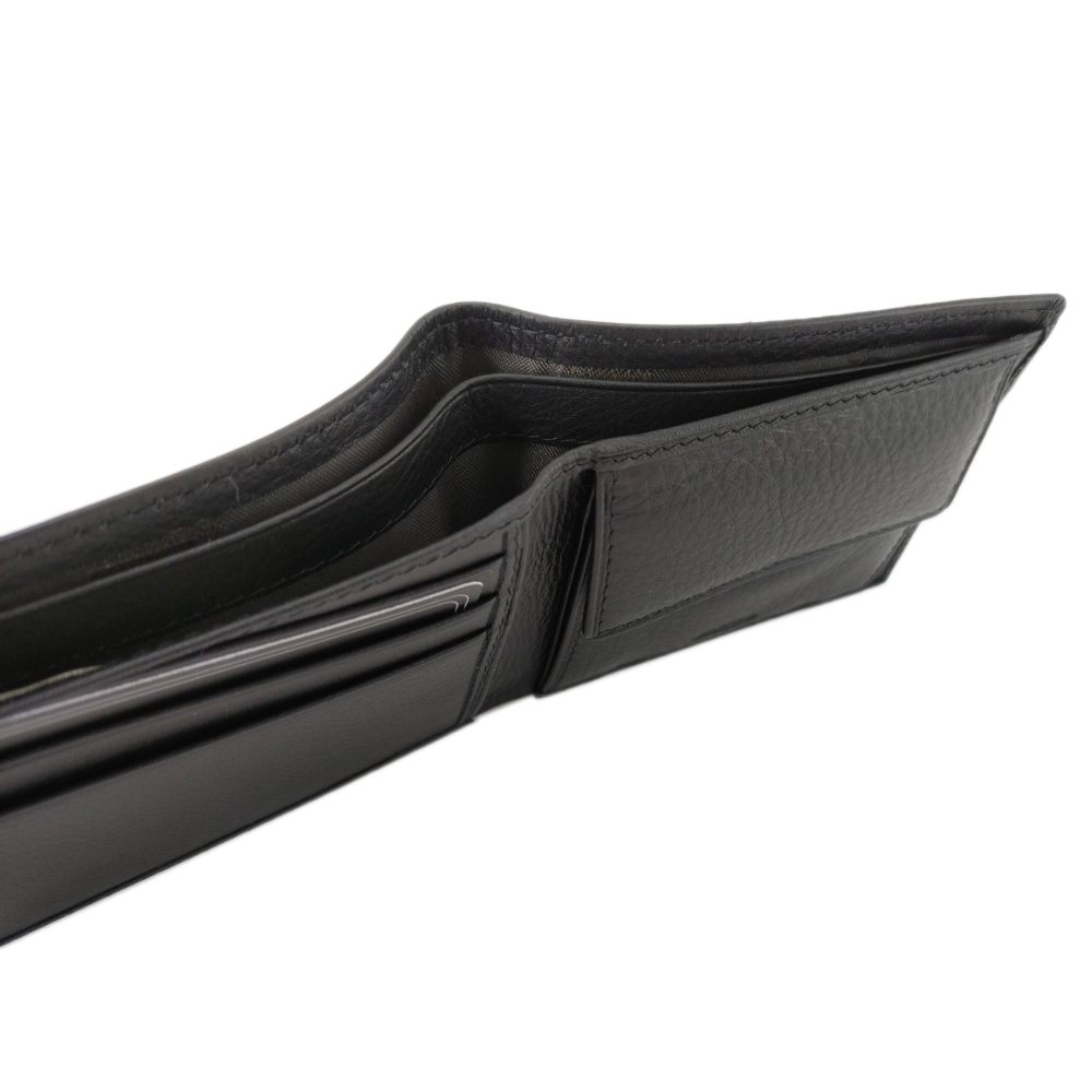 Classic Leather Wallet with Coin Compartment | JACOB