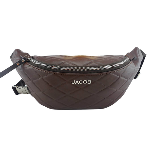 Diamond Patterned Bum Bag