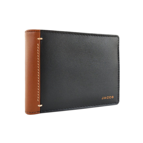 Black & Brown Wallet with Multiple Cards Slots