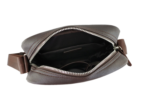 Grey leather crossbody bag sales