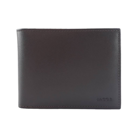 Simple Leather Wallet with Billfold Card Insert