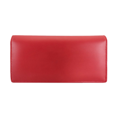 Vibrant Leather Long Wallet